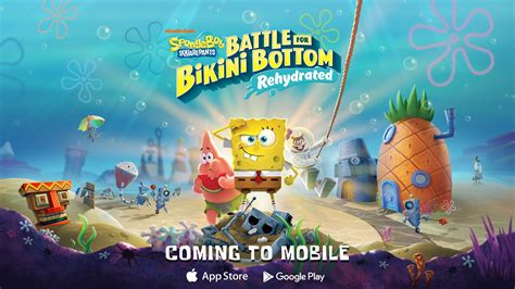 Spongebob Schwammkopf Battle For Bikini Bottom Rehydrated Stiftet Bald Auf Ios Und Android