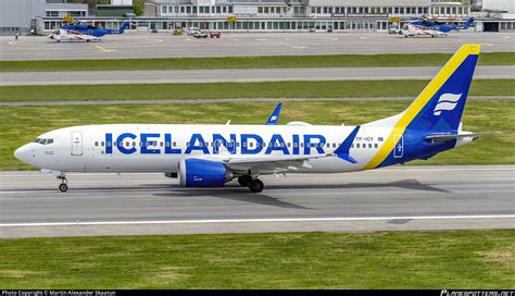 Tf Icy Icelandair Boeing 737 8 Max Photo By Martin Alexander Skaatun