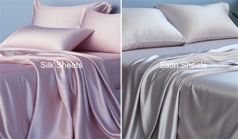 Compare Silk Sheets Vs Satin Sheets