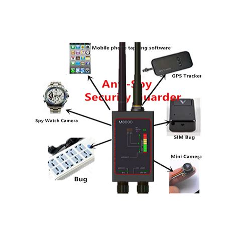 Spy Shop Dk Mhz Gh Radio Anti Spy Detector Fbi Gsm Rf M Detektor