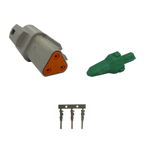 Deutsch Male And Female Dt Plug And Pins Including Wedge Lock