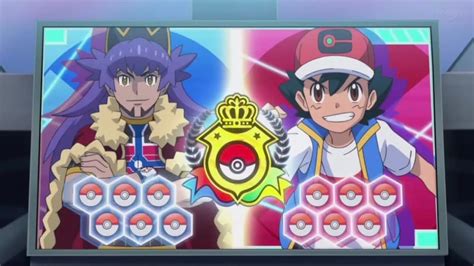 Ash Vs Leon Full Battlepokemon Master Tournament Final Battleash Vs