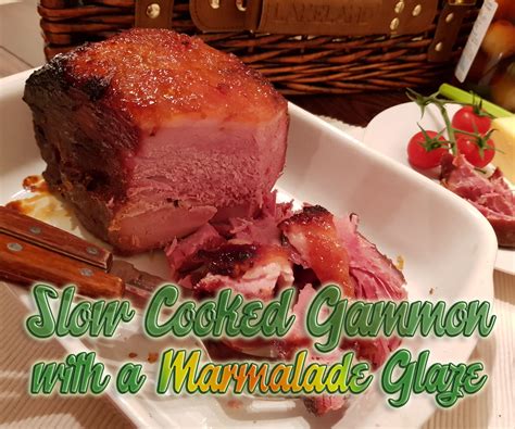 Slow Cooked Gammon Joint With Marmalade Glaze : 6 Steps (with Pictures ...