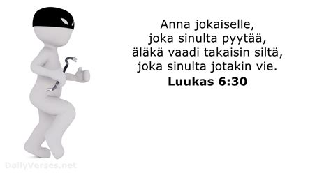 16 maaliskuuta 2020 Päivän Raamatun jae Luukas 6 30 DailyVerses net