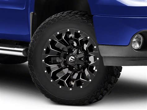 Fuel Wheels Sierra Assault Gloss Black Milled Lug Wheel X