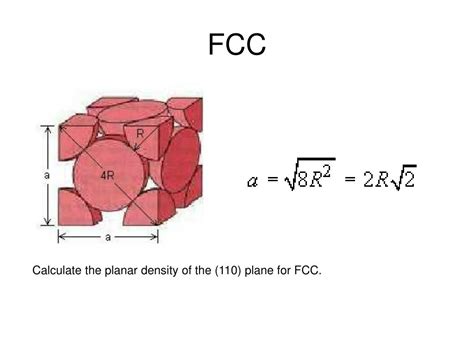 Ppt Linear And Planar Atomic Densities Powerpoint Presentation Free