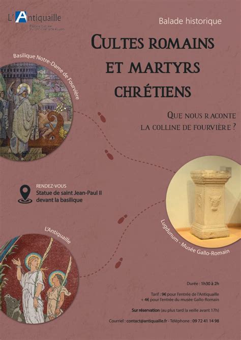 BALADE Sur Les Pas Des Martyrs De 177 L Antiquaille