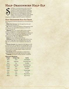 30 (D&D Races) An Extensive List of New Adventurer Races by Tec ideas ...