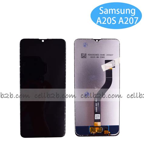 Pantalla Samsung SM A207F GALAXY A20S Negra Completa Original CELLB2B