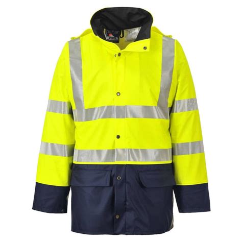 Veste De Pluie Bicolore Haute Visibilit Portwest Sealtex Ultra Classe