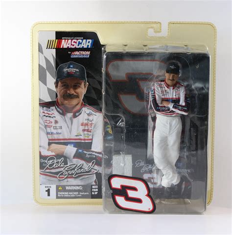 Dale Earnhardt 3 NASCAR Action Figure By McFarlane Series 1 2004