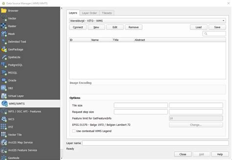 How To Import Many New WMS WMTS WFS Or XYZ Tile Services Into QGIS