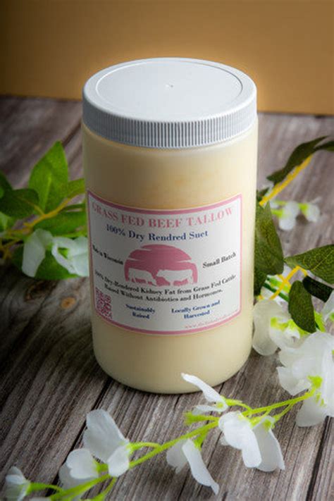 100 Highest Quality Grass Fed Beef Tallow From Wisconsin 32 Oz