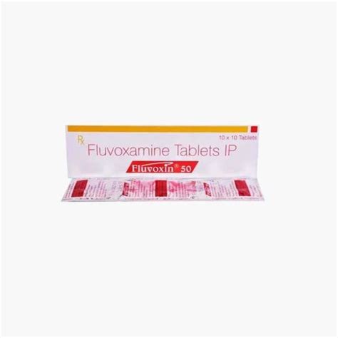 Fluvoxamine Mg Tablet At Rs Stripe Anti Anxiety Anti