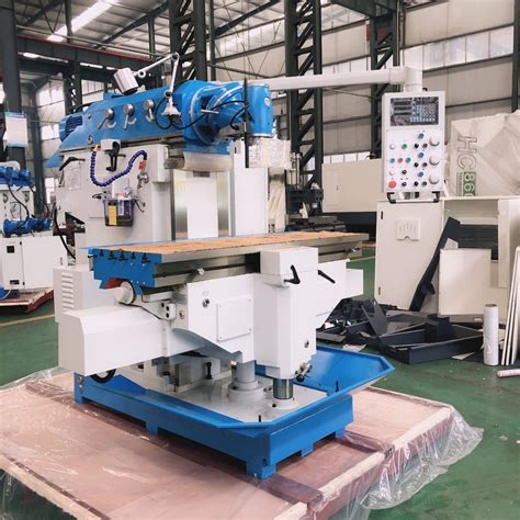 Universal Swivel Head Heavy Duty Cutting Milling Machine China Servo