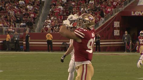 49ers Nick Bosa Wins 2019 Defensive Rookie Of The Year At Nfl Honors