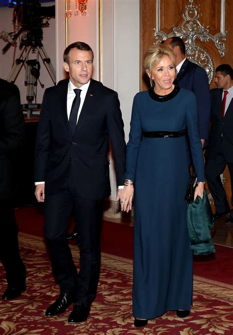 Photo Le président de la République française Emmanuel Macron et sa