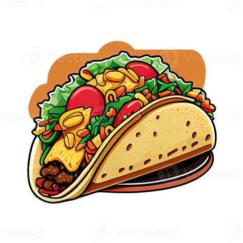 Tacos Plato Mexicano De Una Tortilla Rellena Con Varias Carnes