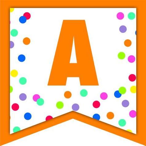 Confetti Crush Schoolgirl Style School Frame Banner Letters