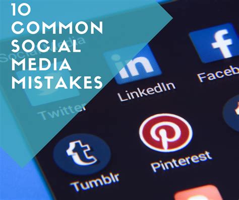 Common Social Media Mistakes Socialchimp