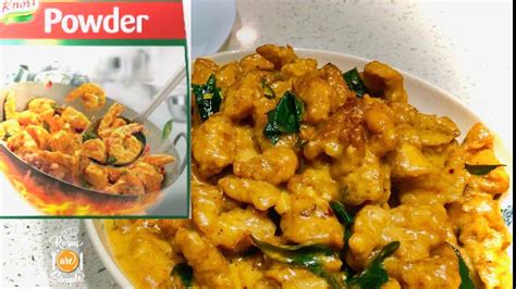 Salted Egg Yolk Chicken Batter Fried Chicken In Egg Yolk Sauce