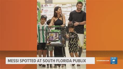 Lionel Messi spotted at South Florida Publix with family | wtsp.com