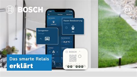 Das Smarte Relais Erkl Rt Bosch Smart Home Youtube