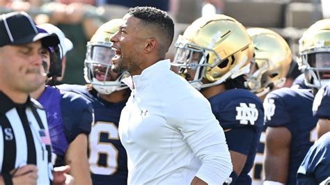 Updates Marcus Freeman Talks Monday Before Notre Dame Vs Usc