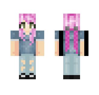 Download ~Pink hair~ Minecraft Skin for Free. SuperMinecraftSkins