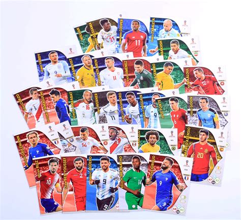 Album Set Cards World Cup Russia Fantop Pl