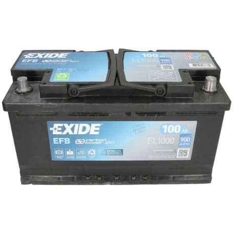 Exide El V Ah Efb Maks Power