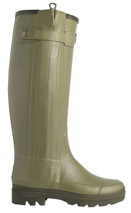 Le Chameau Chasseur Neoprene Winter Rubber Boots Grube Eu