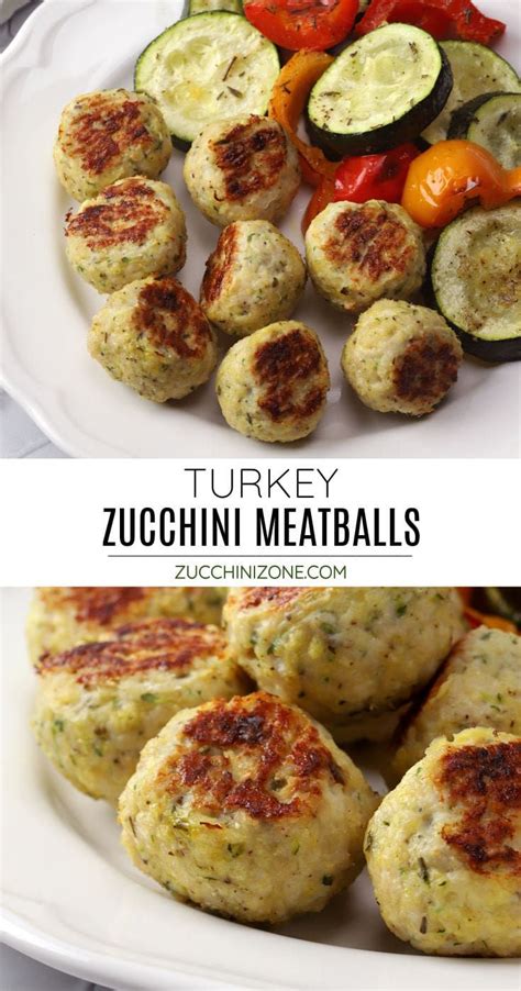 Turkey Zucchini Meatballs Are The Perfect Way To Add Lean Protein And