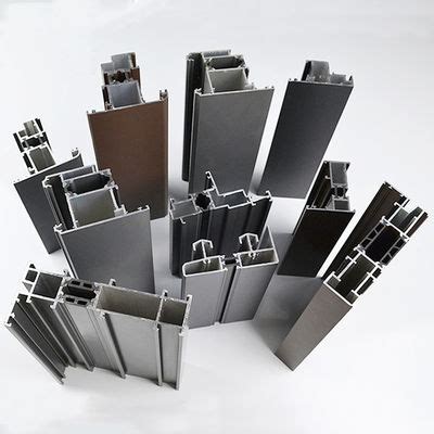 Anodized Aluminium Profile Facade Post Transom System Aluminum Profile