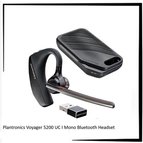 Jual Plantronics Voyager 5200uc Mono Bluetooth Headset System Di Lapak