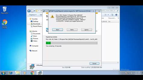 How To Resolve Fix Crystal Report Installation Error Crtslv