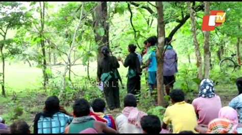 Video Of Maoists Praja Court In Telangana Forest Goes Viral YouTube