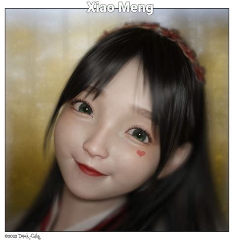 Solve Meeting Meng A Portrait Jigsaw Puzzle Online With 49 Pieces