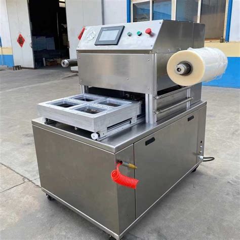 Vertical Map Modified Atmosphere Packaging Machinery Tray Sealer