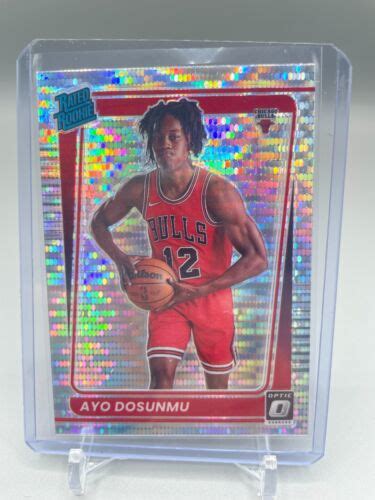 Donruss Optic Ayo Dosunmu Pulsar Prizm Rated Rookie Rc