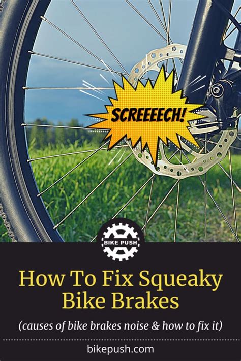 Squeaky Bike Brakes How To Fix Rim Disc Bikepush