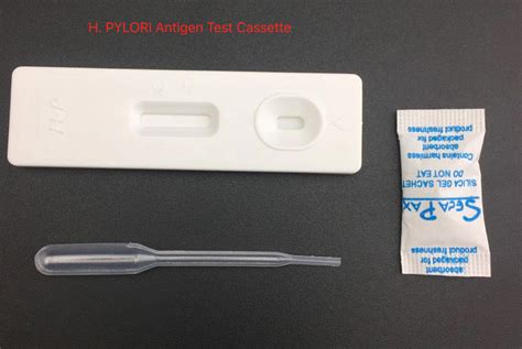 Best Medical Instrument One Step H Pylori Antigen Rapid Test Kits Strip Cassette Isoce