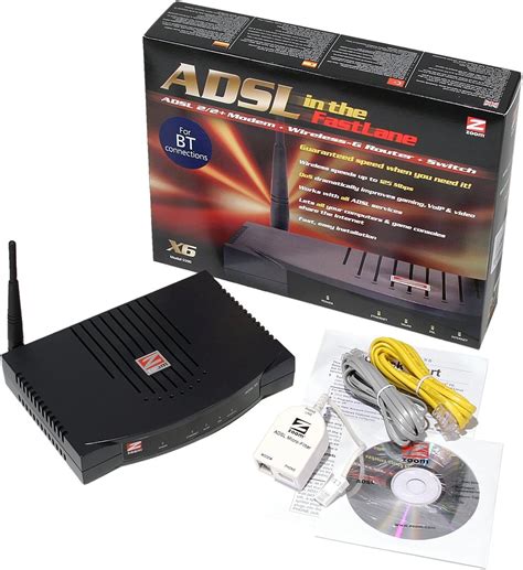 Zoom Adsl X6v 125mbps Wireless G Modemrouter With Qos And Voip