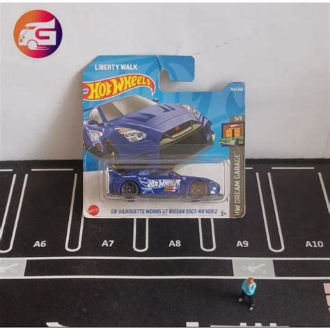 HOT WHEELS NISSAN UNGU 風火輪 LB 剪影作品 GT 日產 GT RR ver 紫色短卡 蝦皮購物
