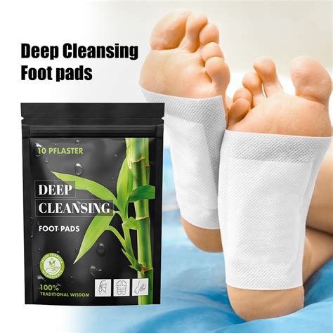 Romyse Nuubu Deep Cleansing Foot Pads Detox Foot Patches Natural Relief