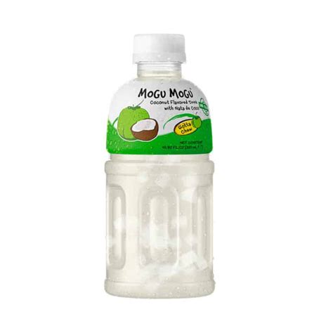 Mogu Mogu Nata De Coco Coconut Drink 320ml American Food Mart