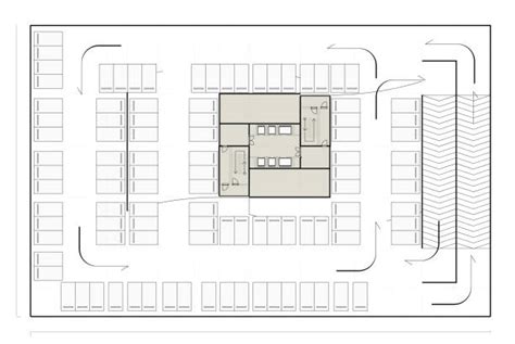 Underground Parking Lot Floor Plan