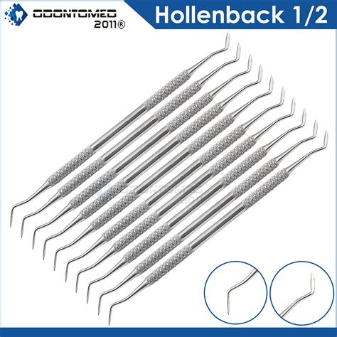 10 Dental Restorative Hollenback Carver 1 2 Amalgam Plugger Carver