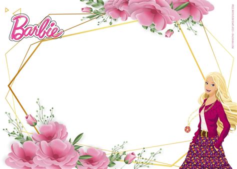 11+ Stylish And Pretty With Barbie Birthday Invitation Templates ...