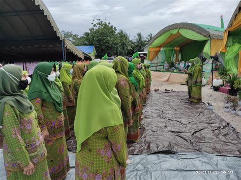 PELANTIKAN PC MUSLIMAT NU KABUPATEN KOTAWARINGIN BARAT MASA BAKTI 2021